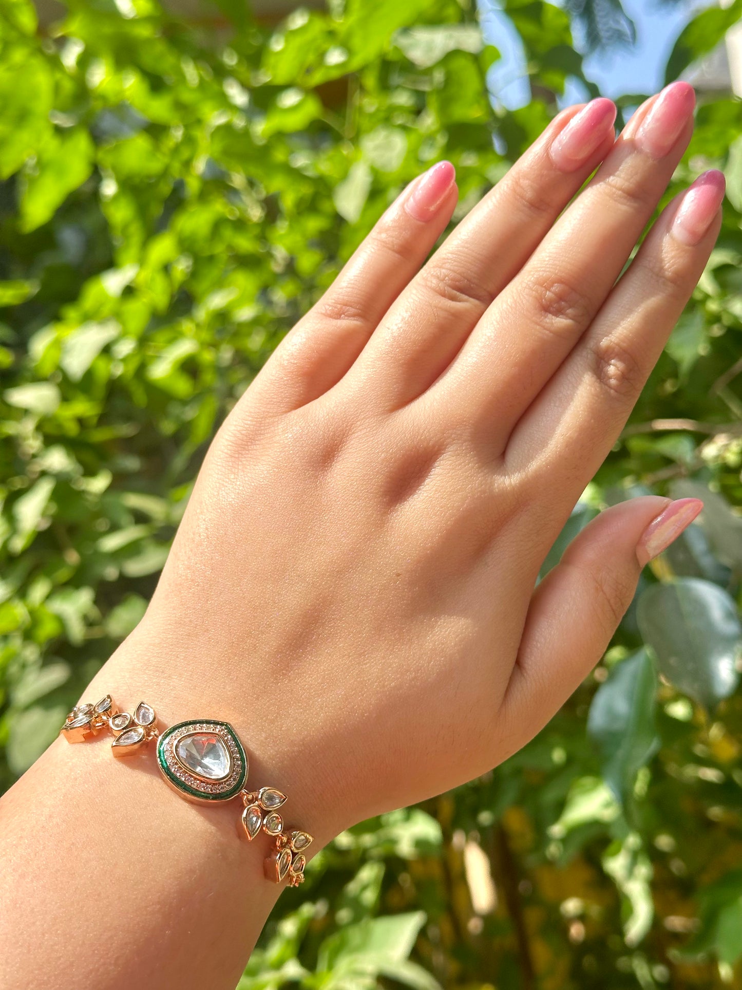 Golden Petal Bracelet