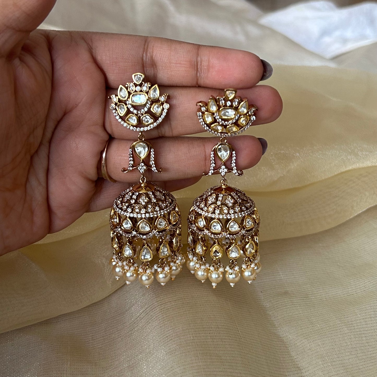 Sitara Noor Jhumka Earrings