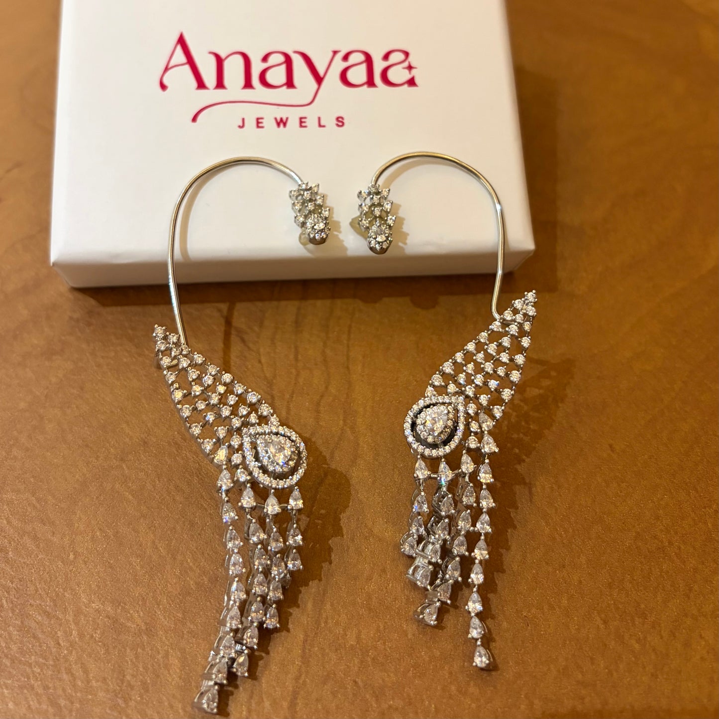 Dewdrop Dangling Earcuffs