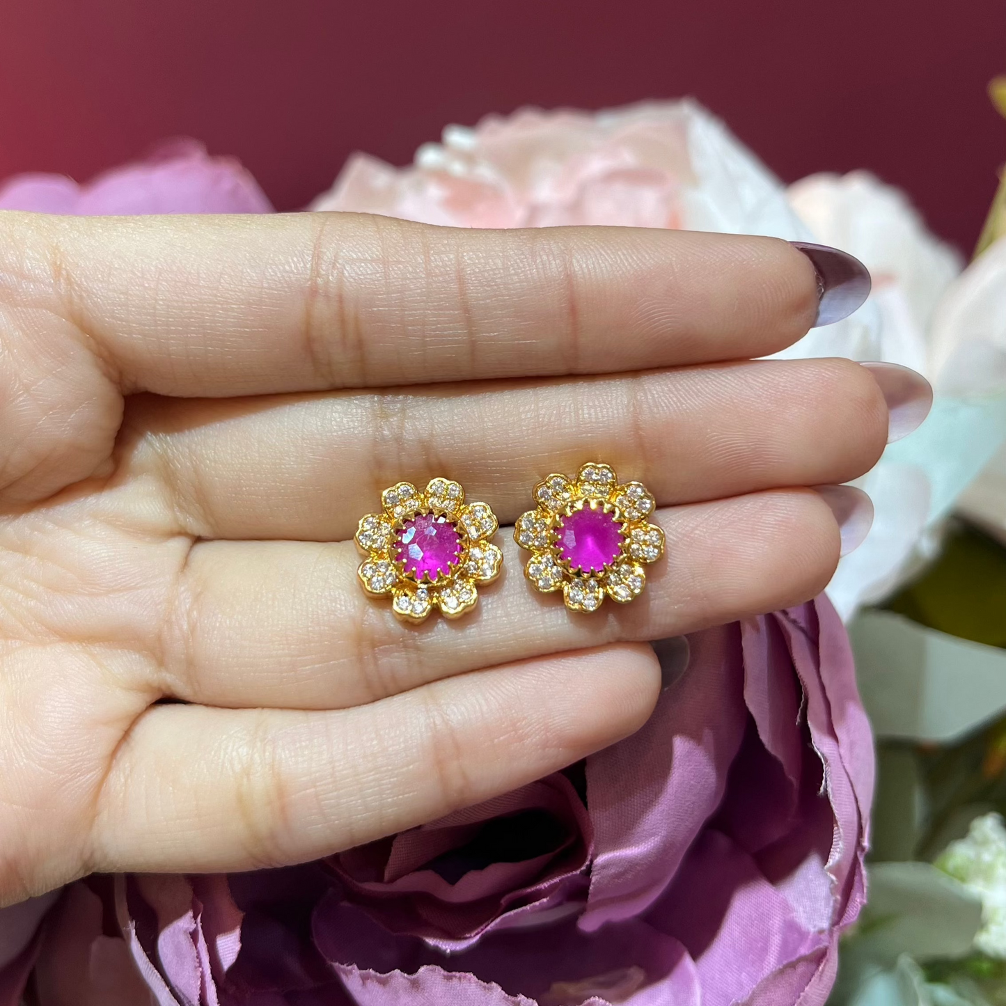 Sunflower Studs