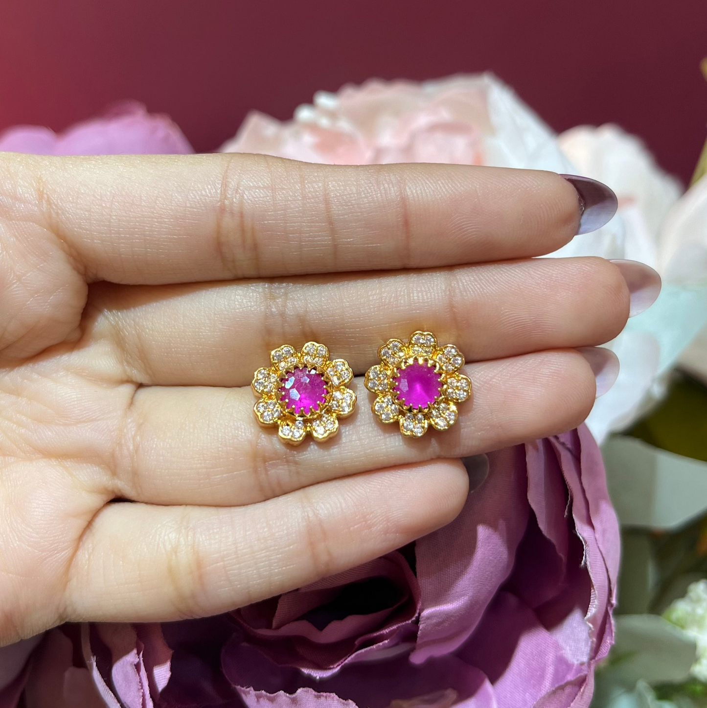 Sunflower Studs