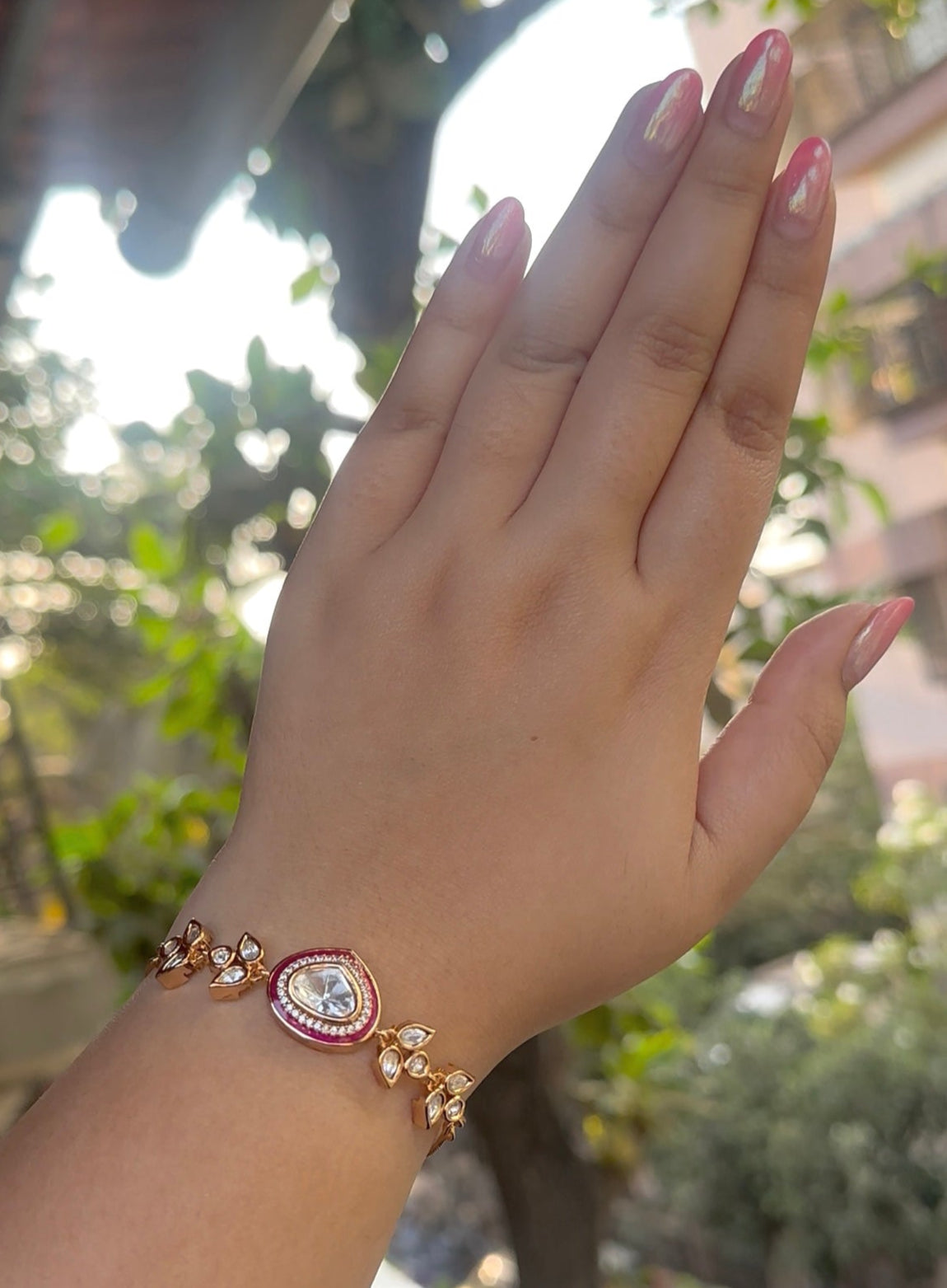 Golden Petal Bracelet