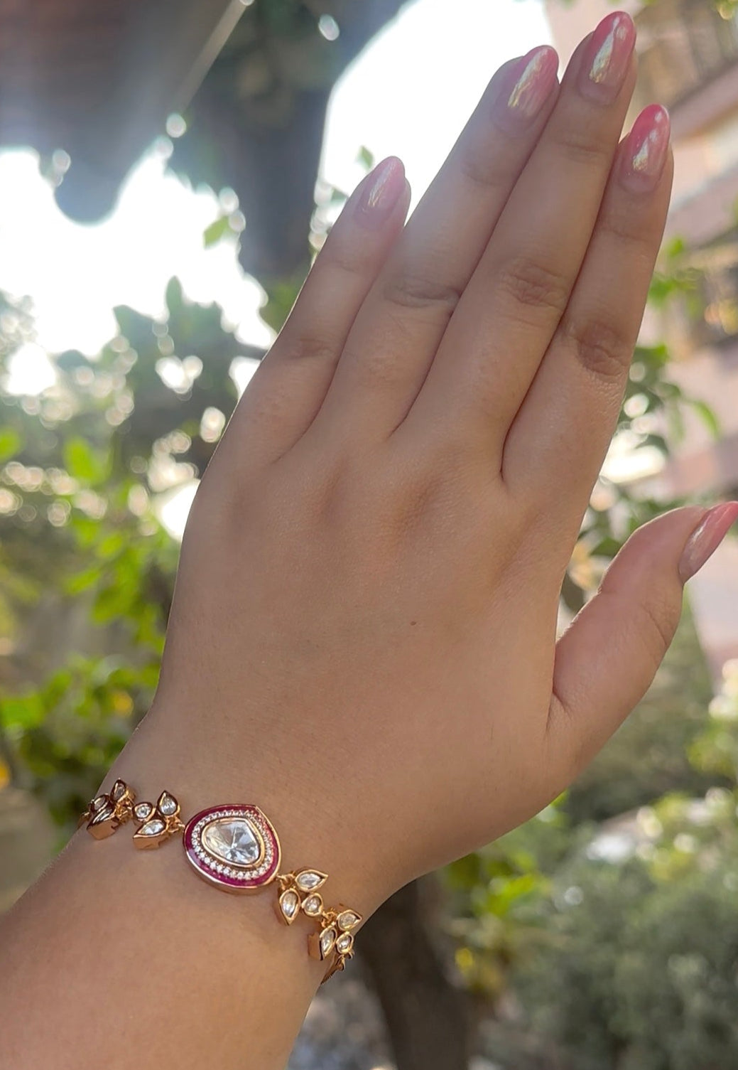 Golden Petal Bracelet
