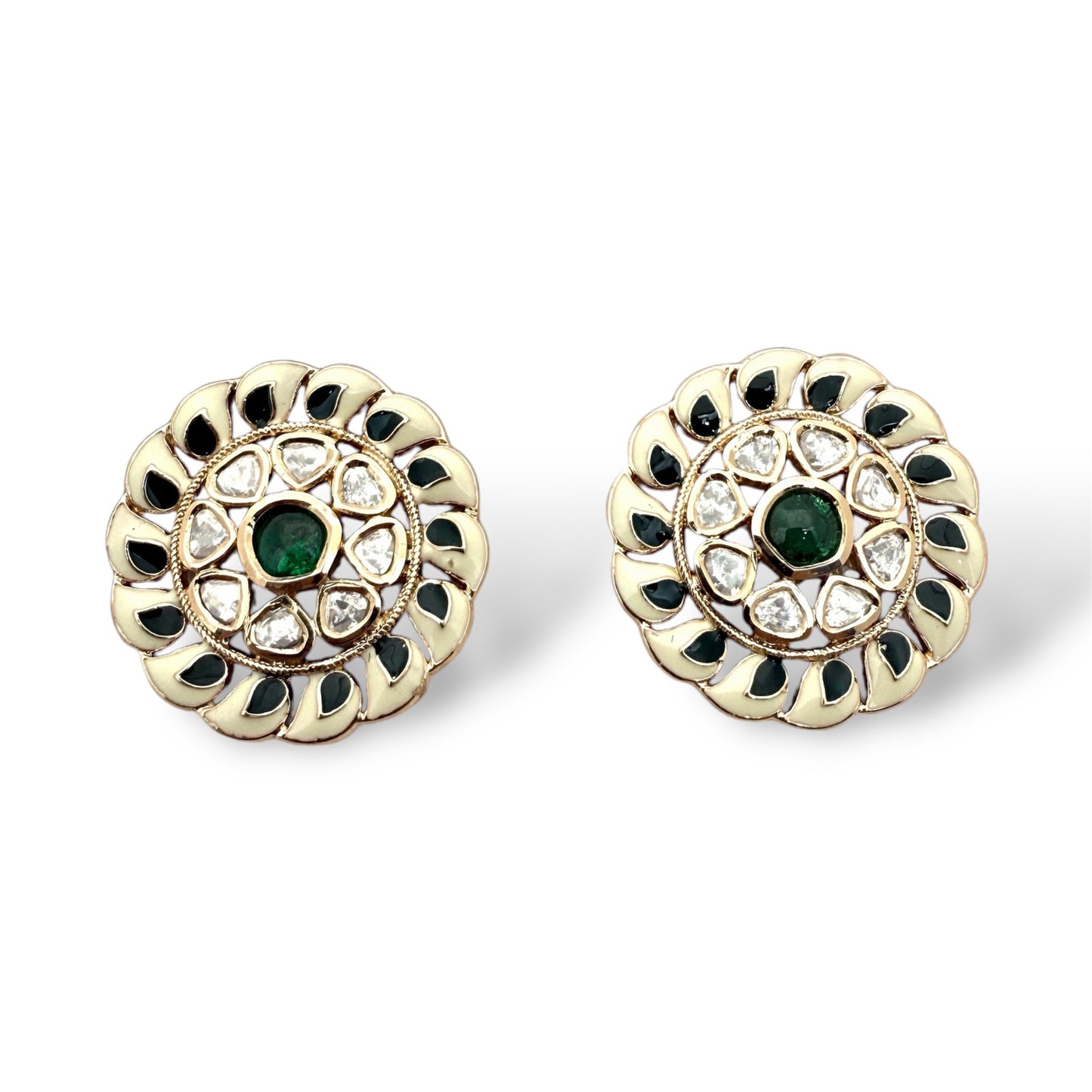 Meenakari Fused Studs