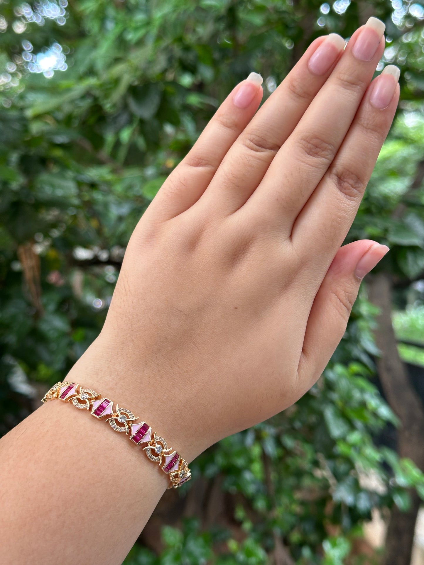 Zyra Gold Luxe Bracelet