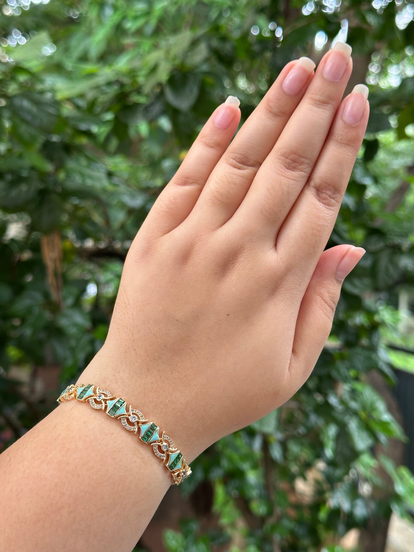 Zyra Gold Luxe Bracelet