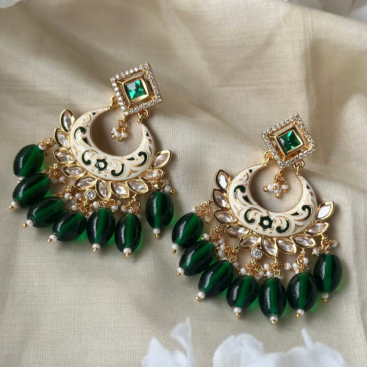 Eshita Meenakari Earrings