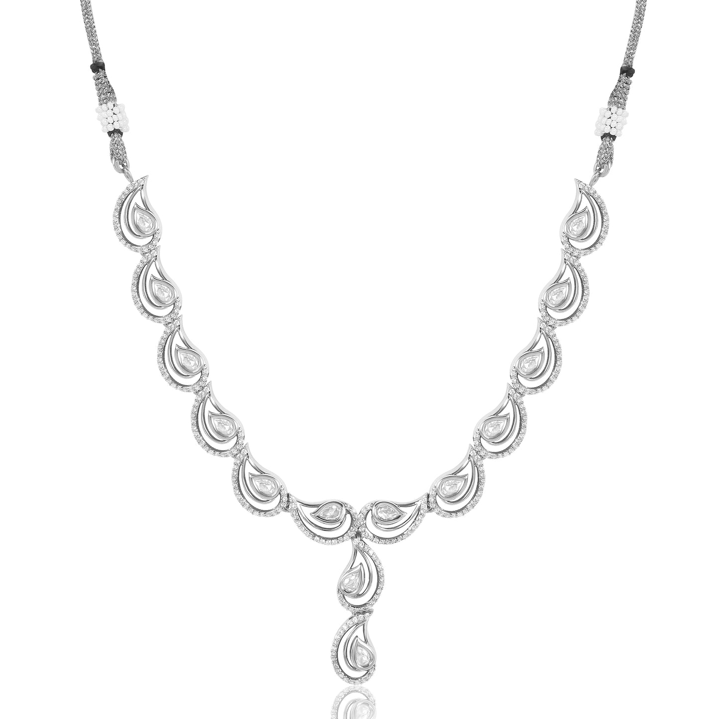 Ratna Teardrop Necklace Set