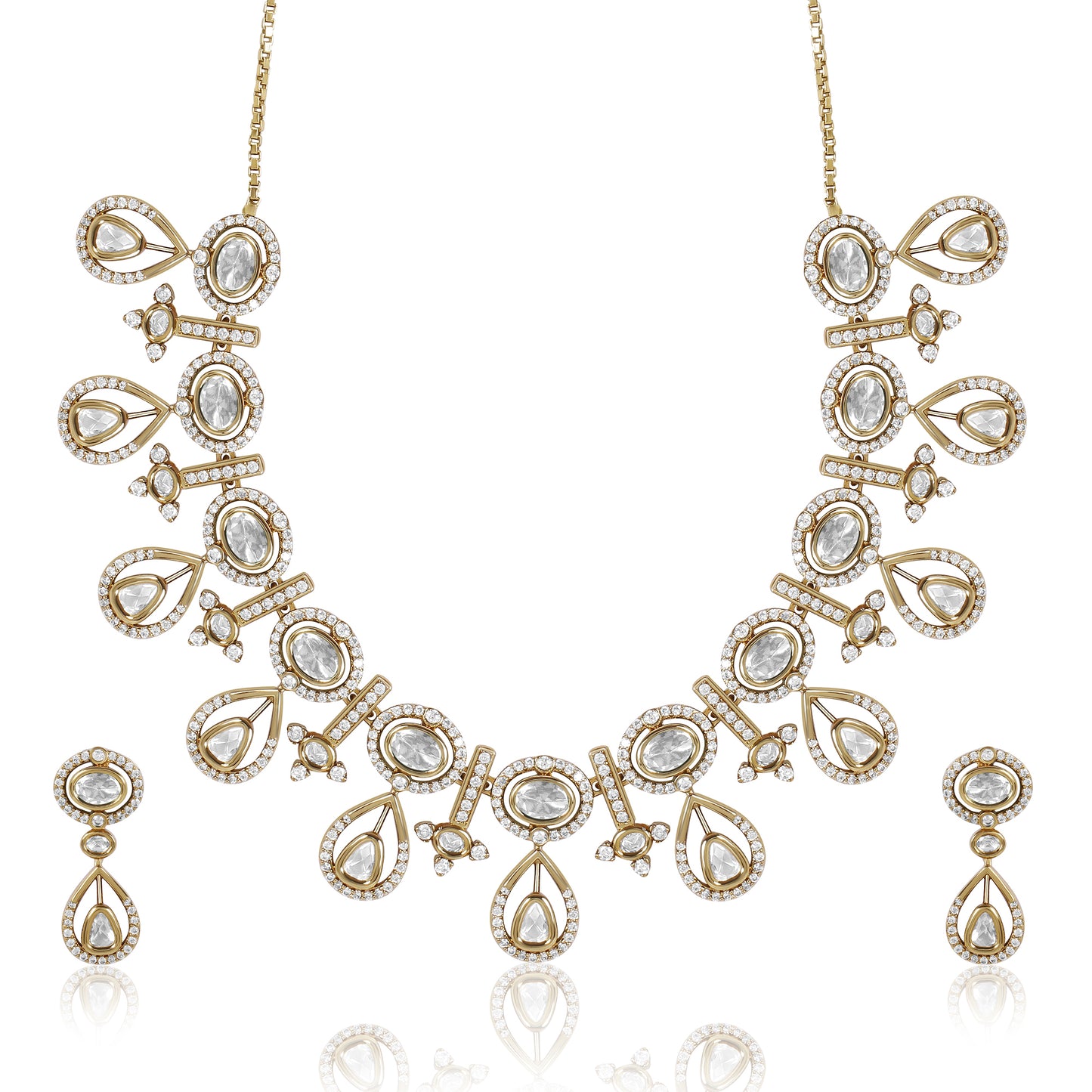 Floral Mehendi Necklace Set