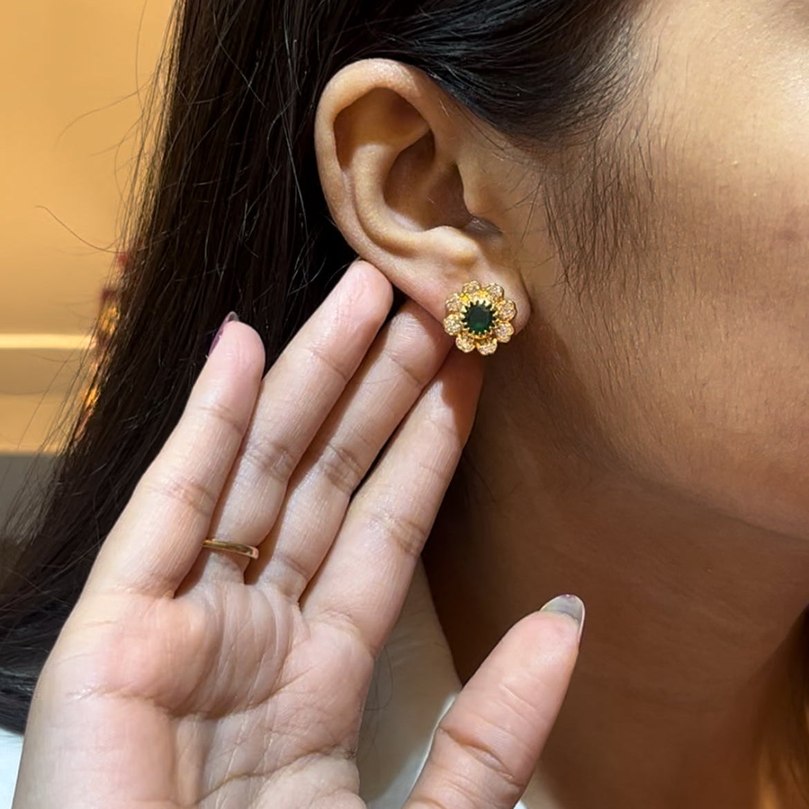 Sunflower Studs