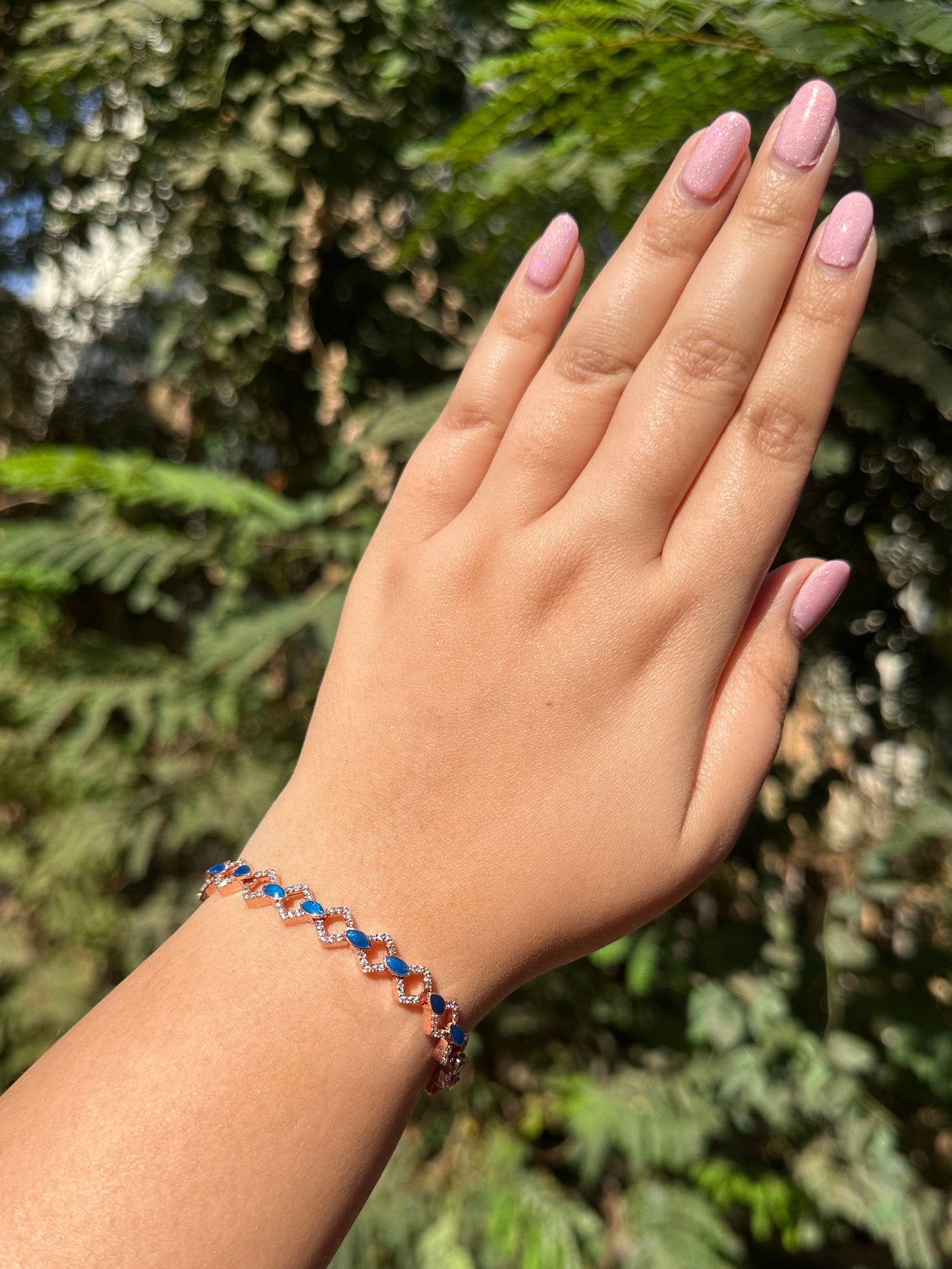 Rosé Twinkle Tangle Bracelet