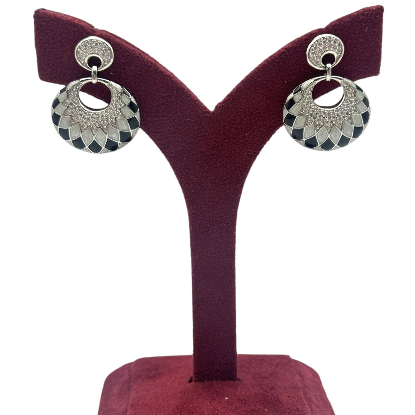 Mosaic Petal Earrings