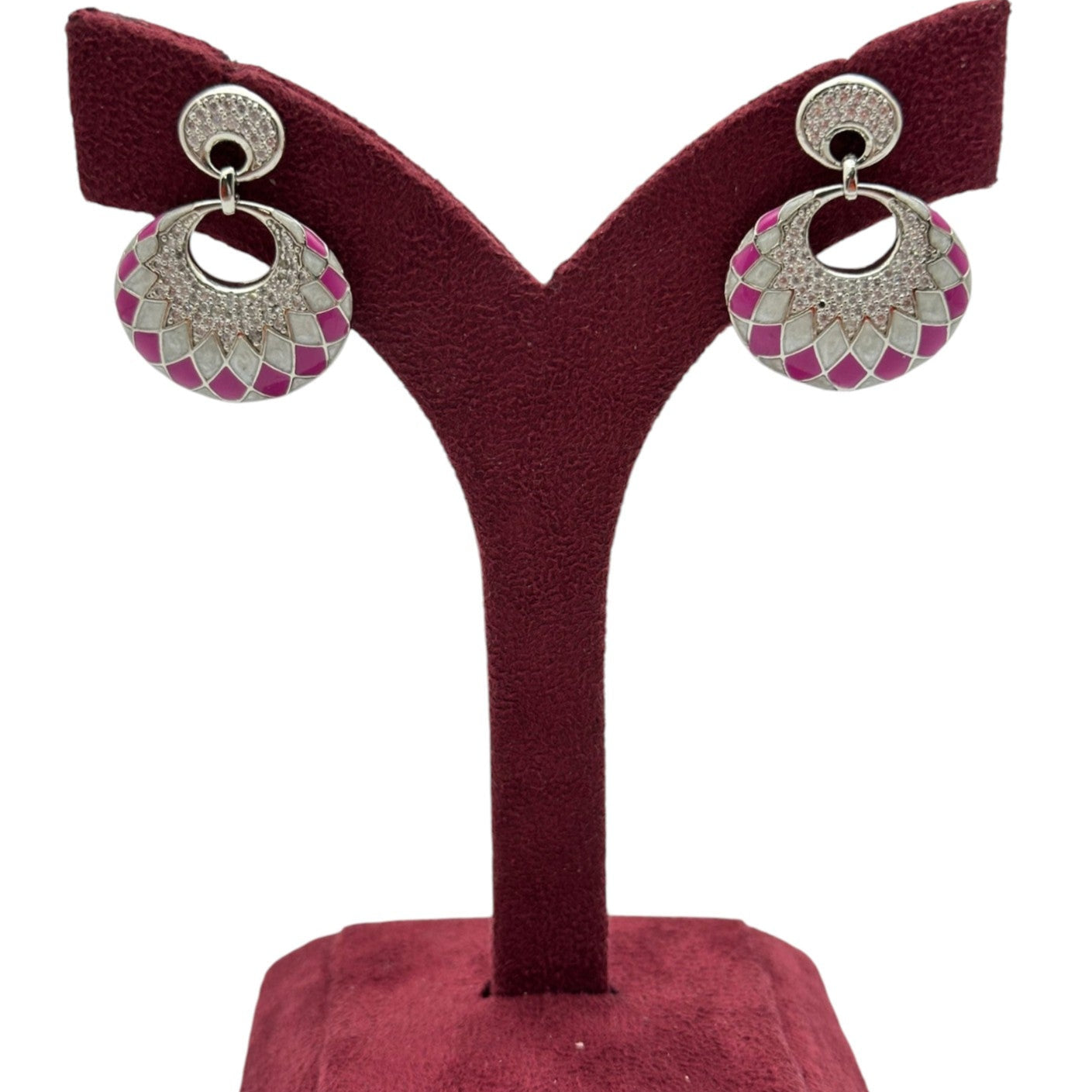 Mosaic Petal Earrings