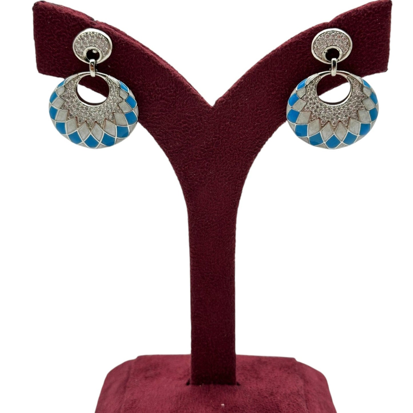 Mosaic Petal Earrings