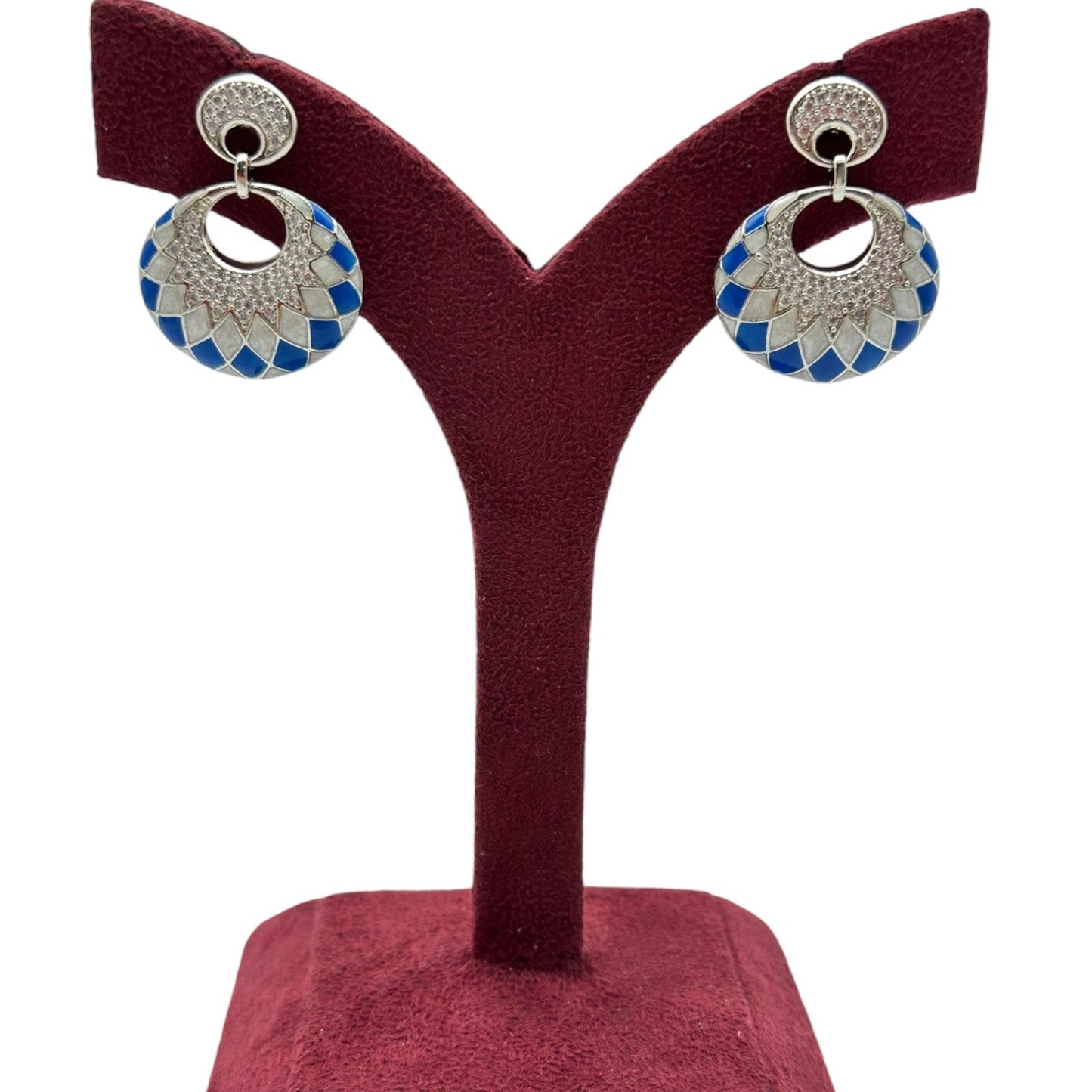 Mosaic Petal Earrings