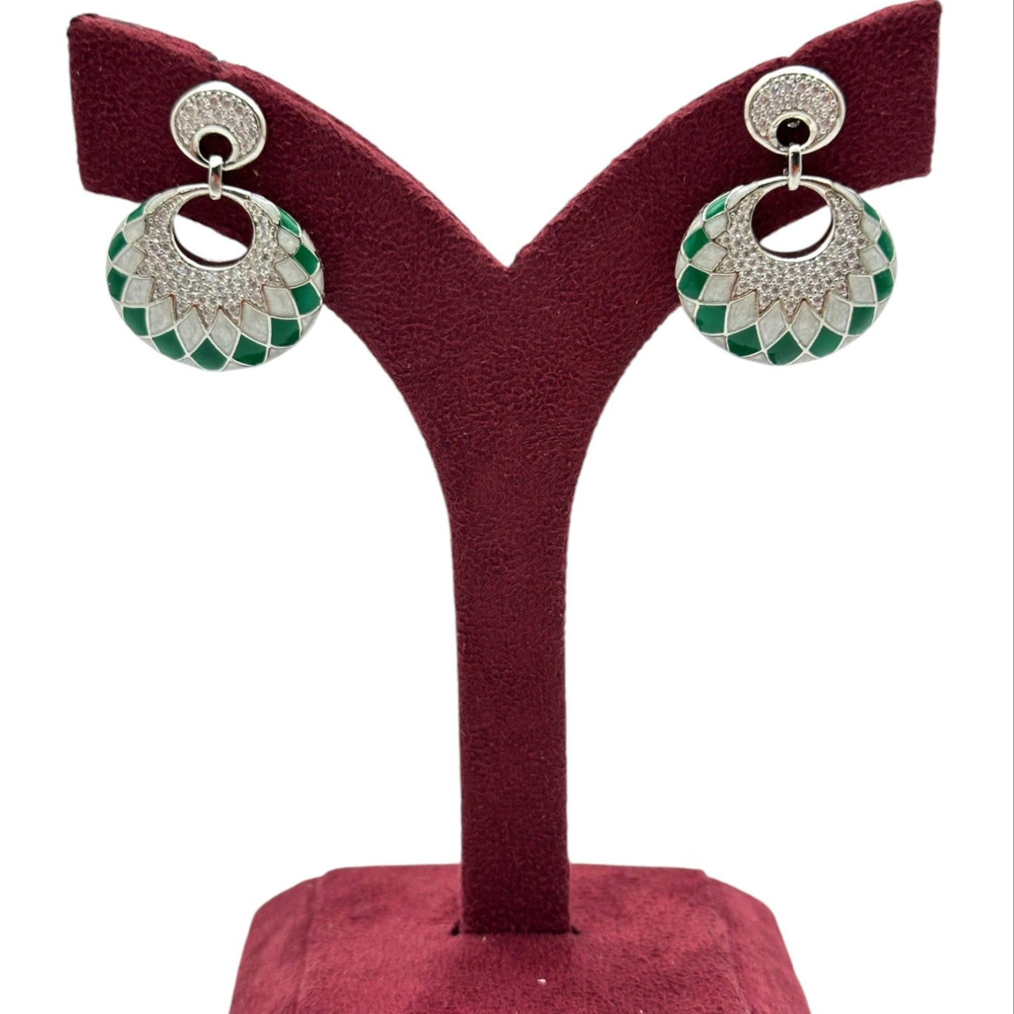 Mosaic Petal Earrings