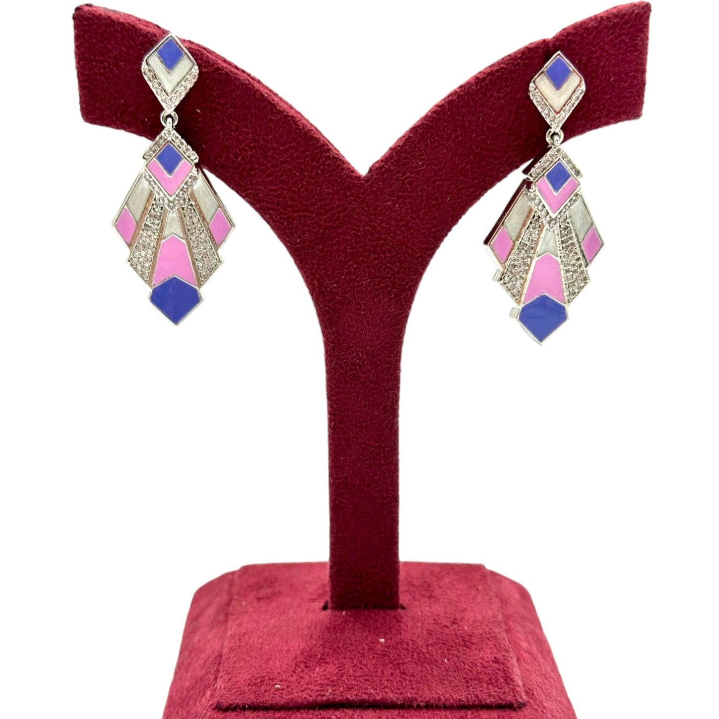 Aaraya Silver Luxe Dangles