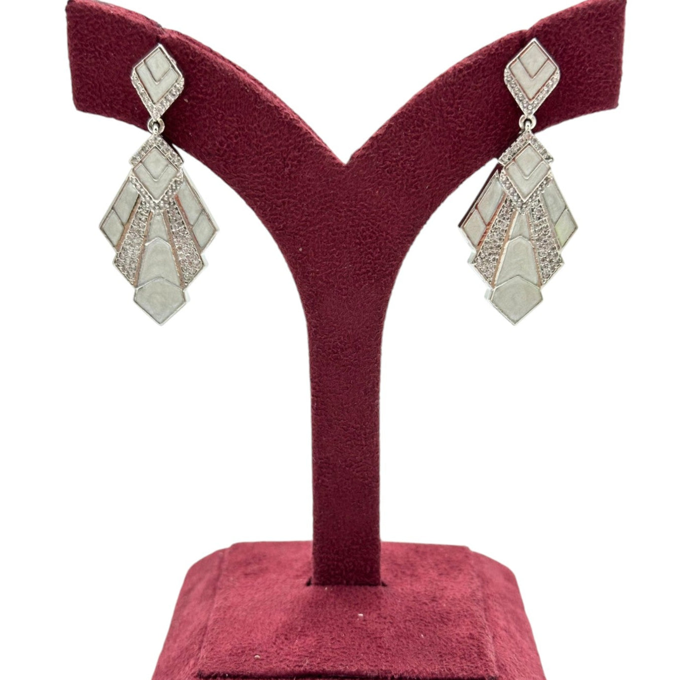 Aaraya Silver Luxe Dangles