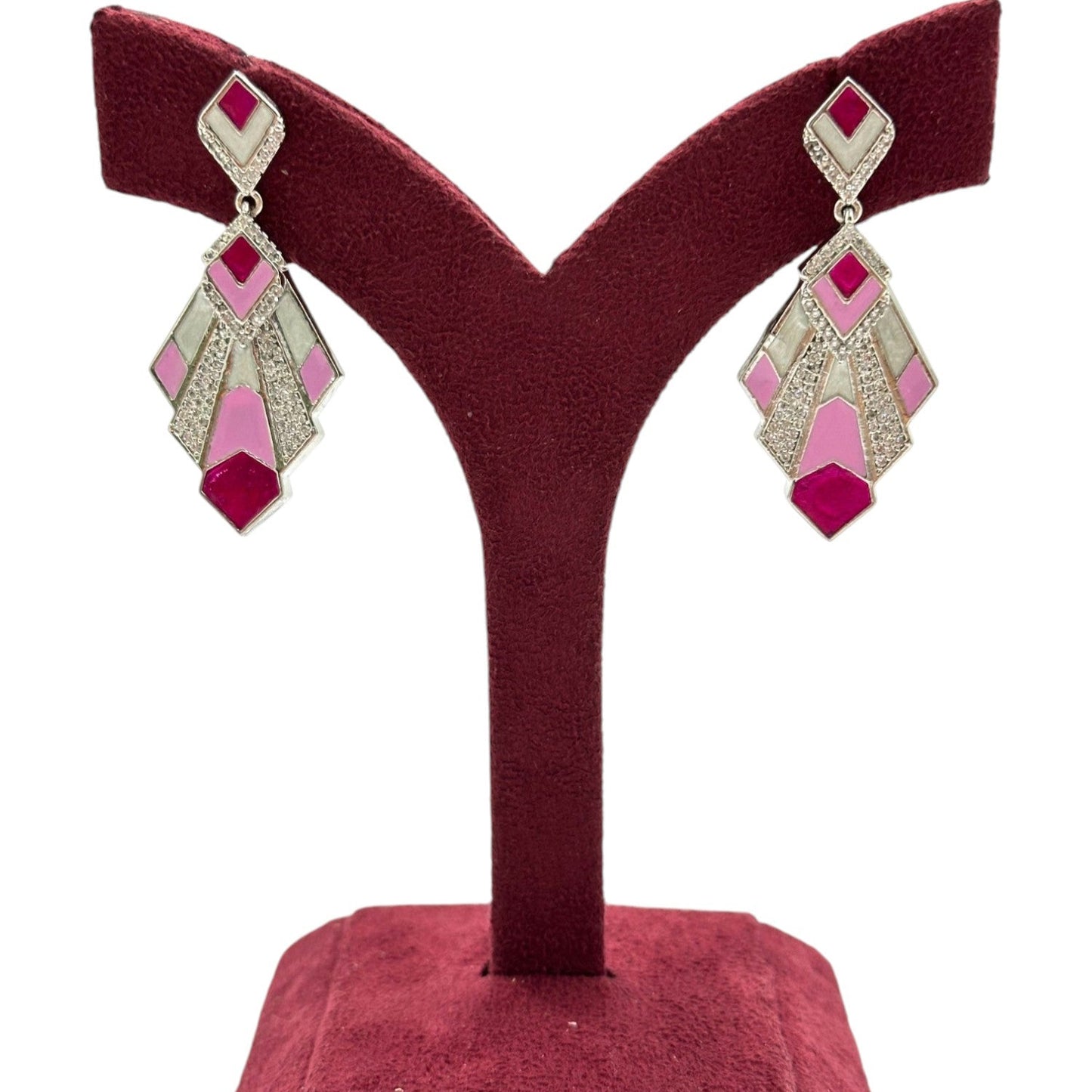 Aaraya Silver Luxe Dangles