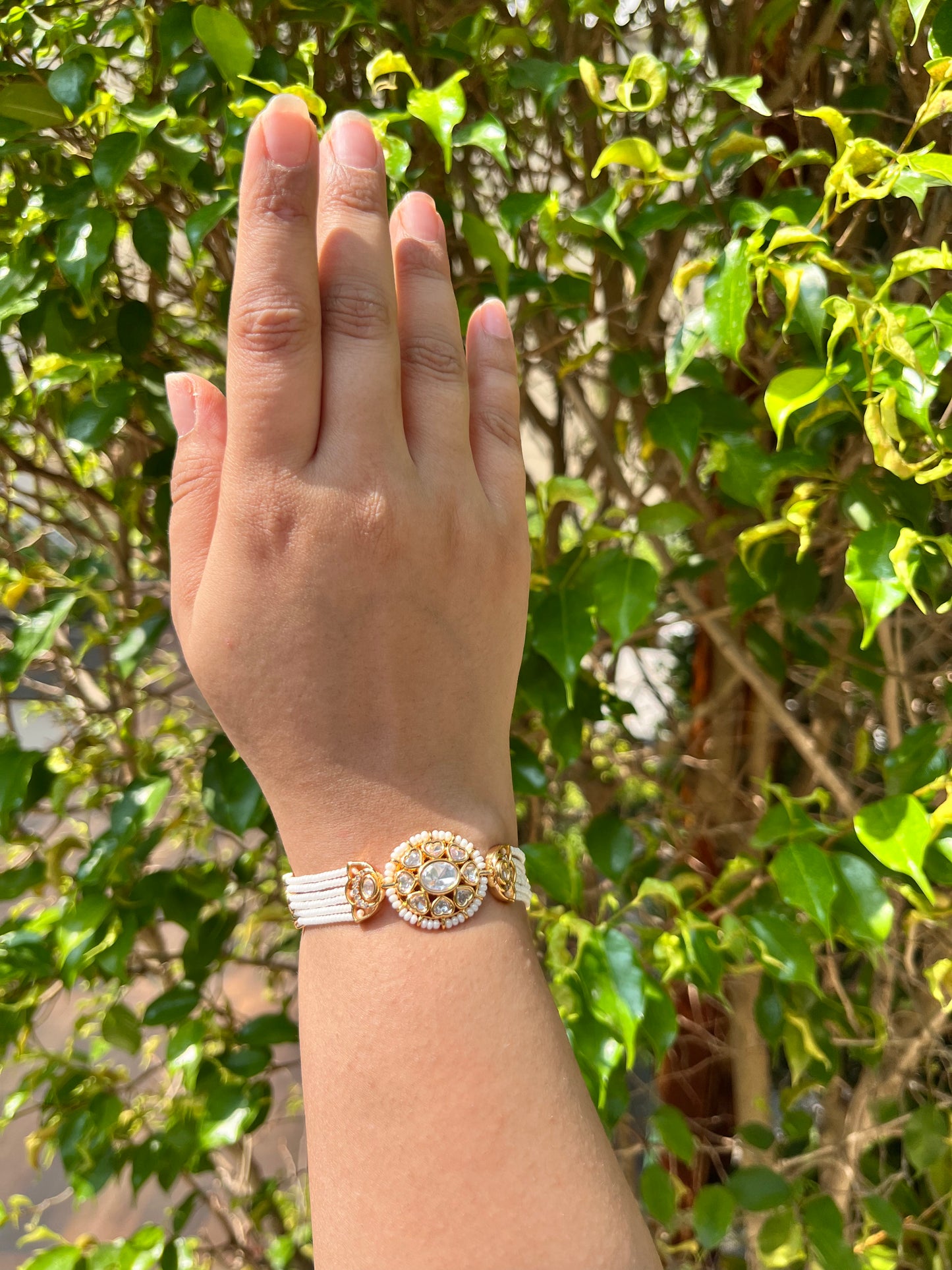 Camellia Pearl Bracelet