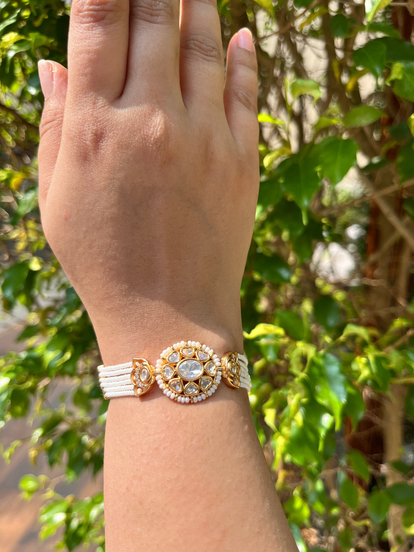 Camellia Pearl Bracelet