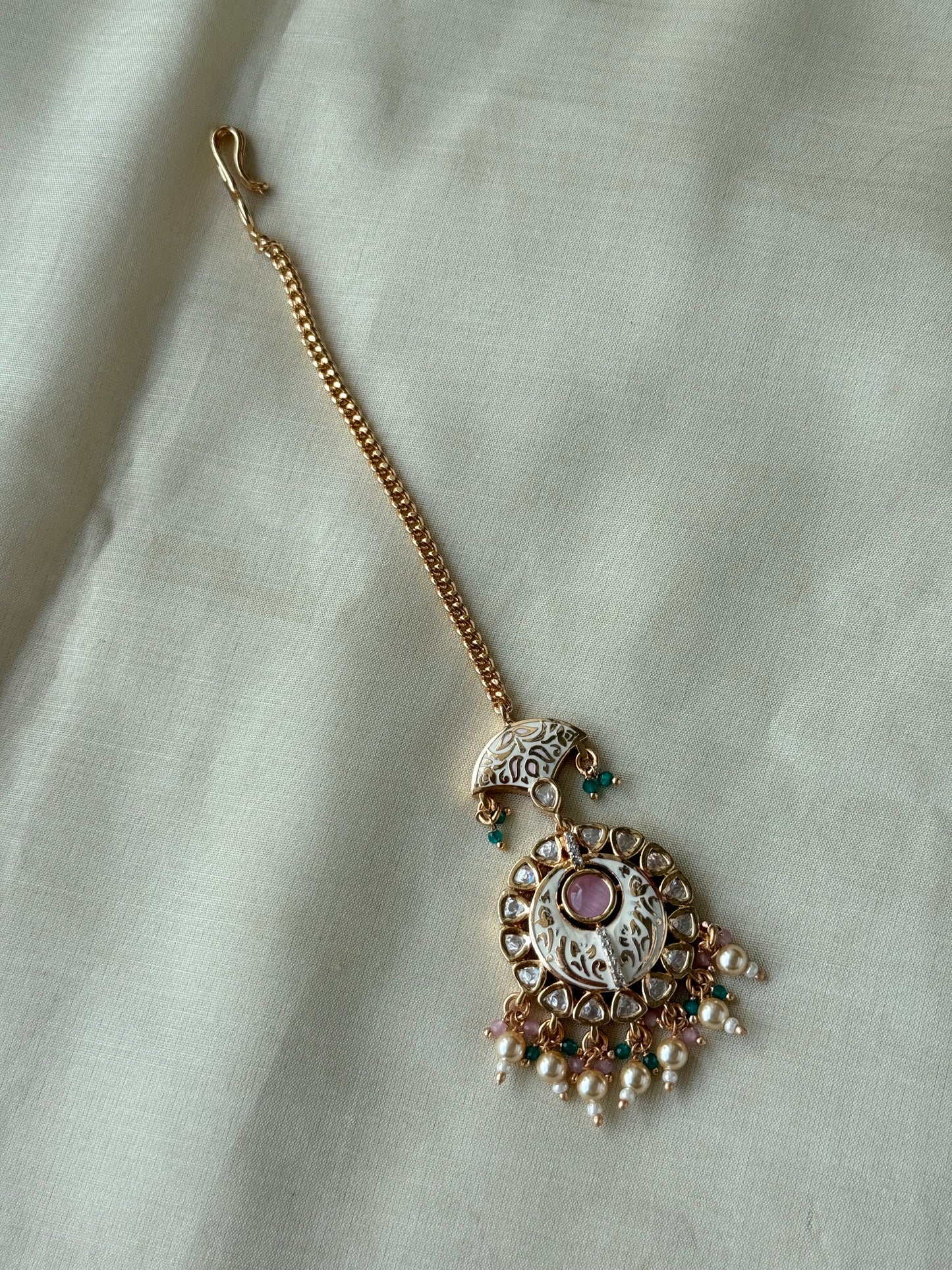 Amrapali Meenakari Choker set