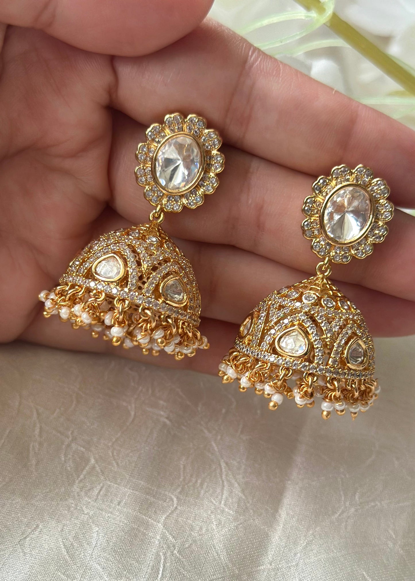 Double-Layer Kundan Necklace Set
