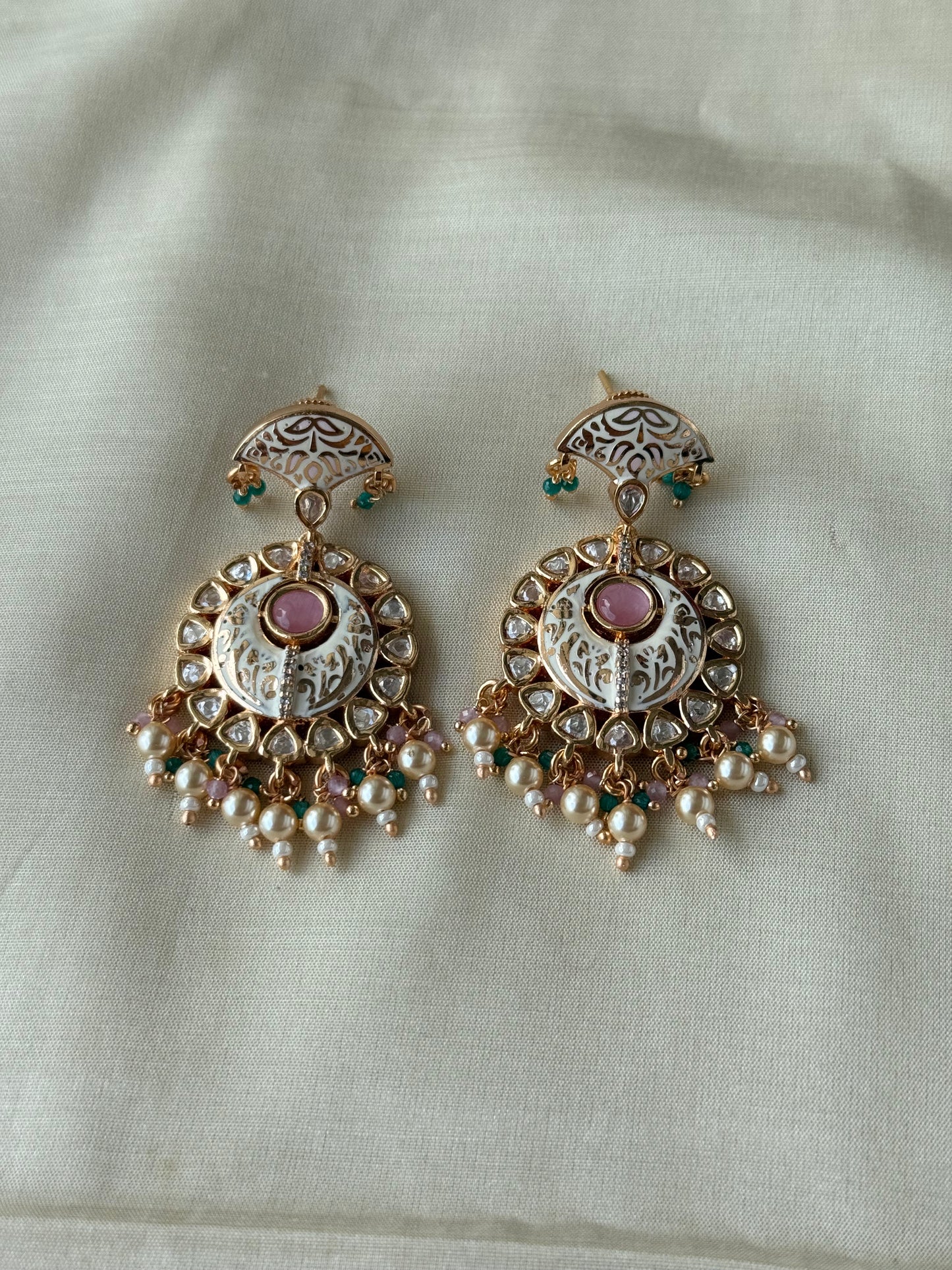 Amrapali Meenakari Choker set