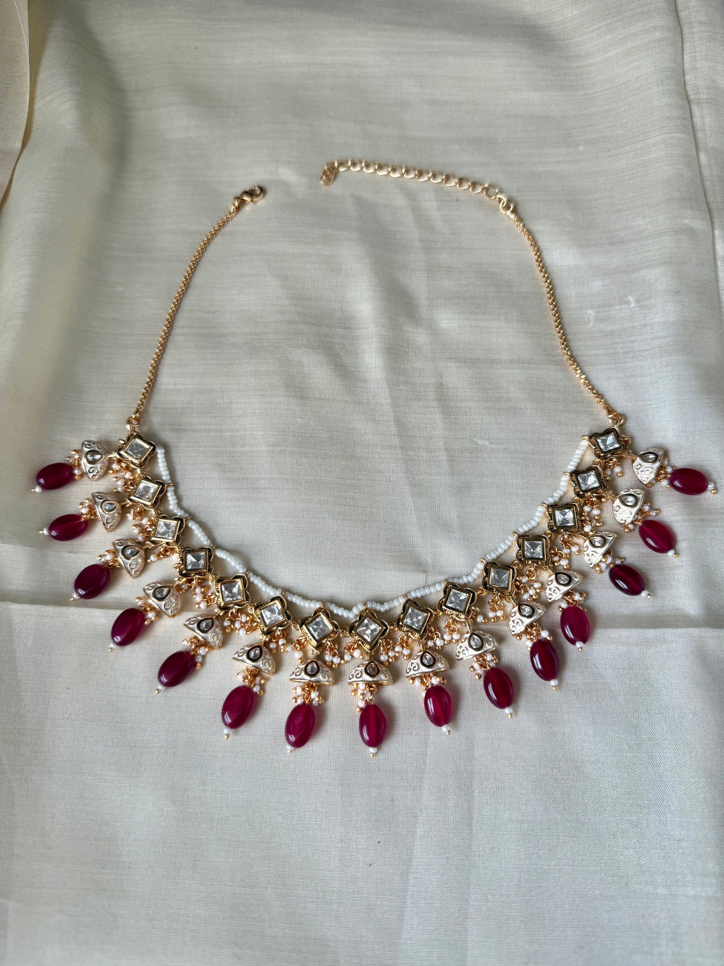 Rohika Meenakari Necklace Set