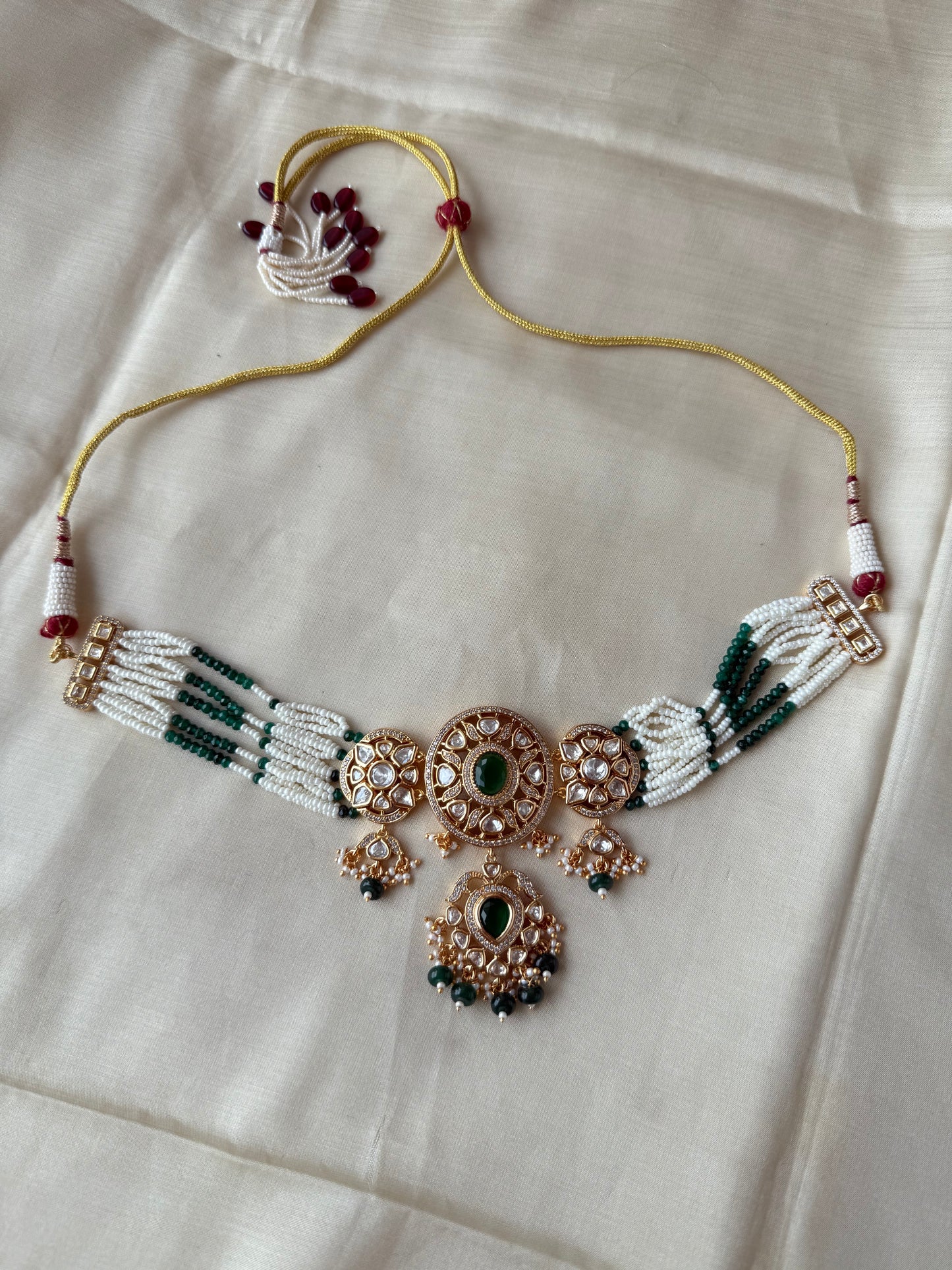 Aavya Pearl Choker Set