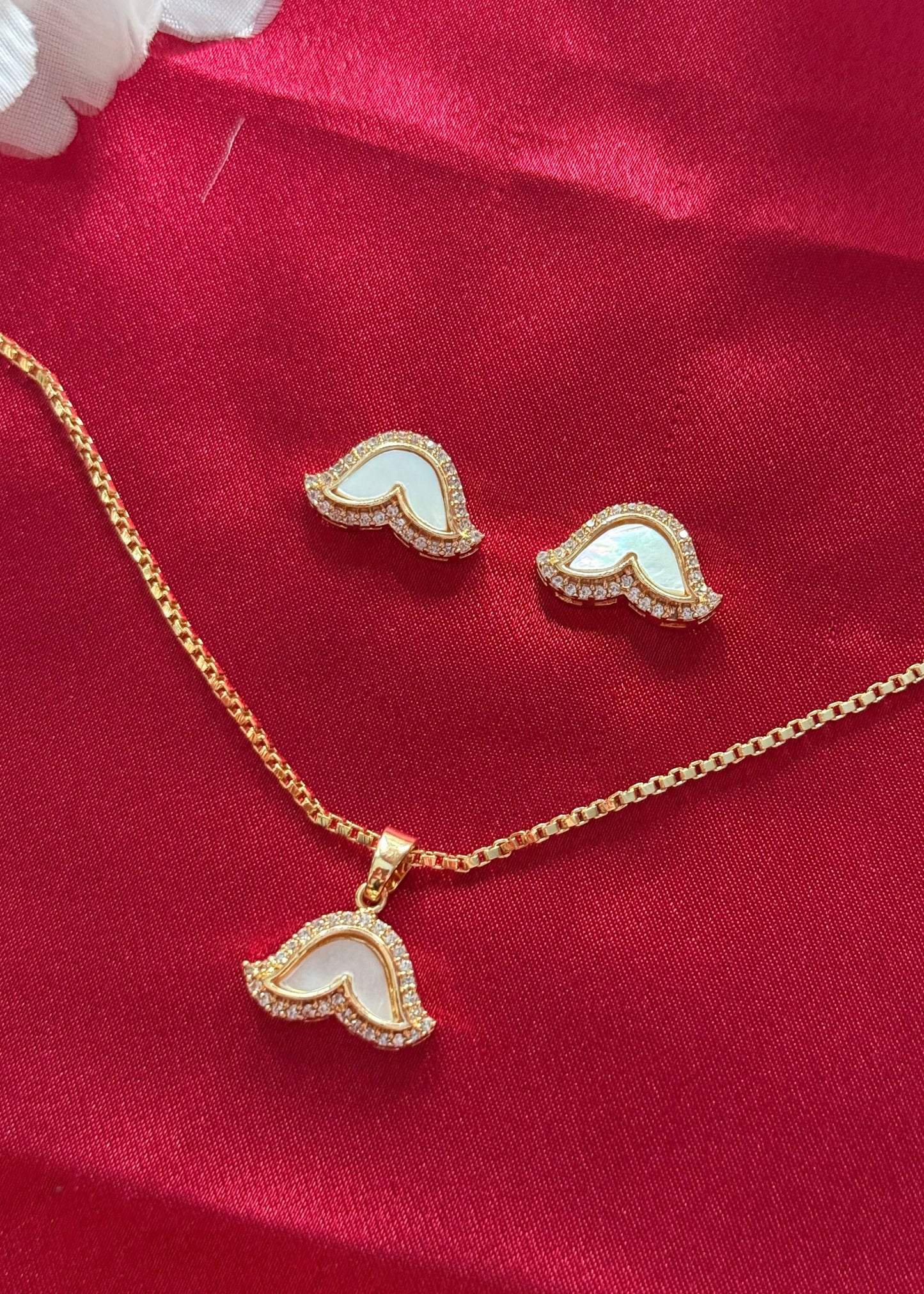 Ivy Glow Pendent Set