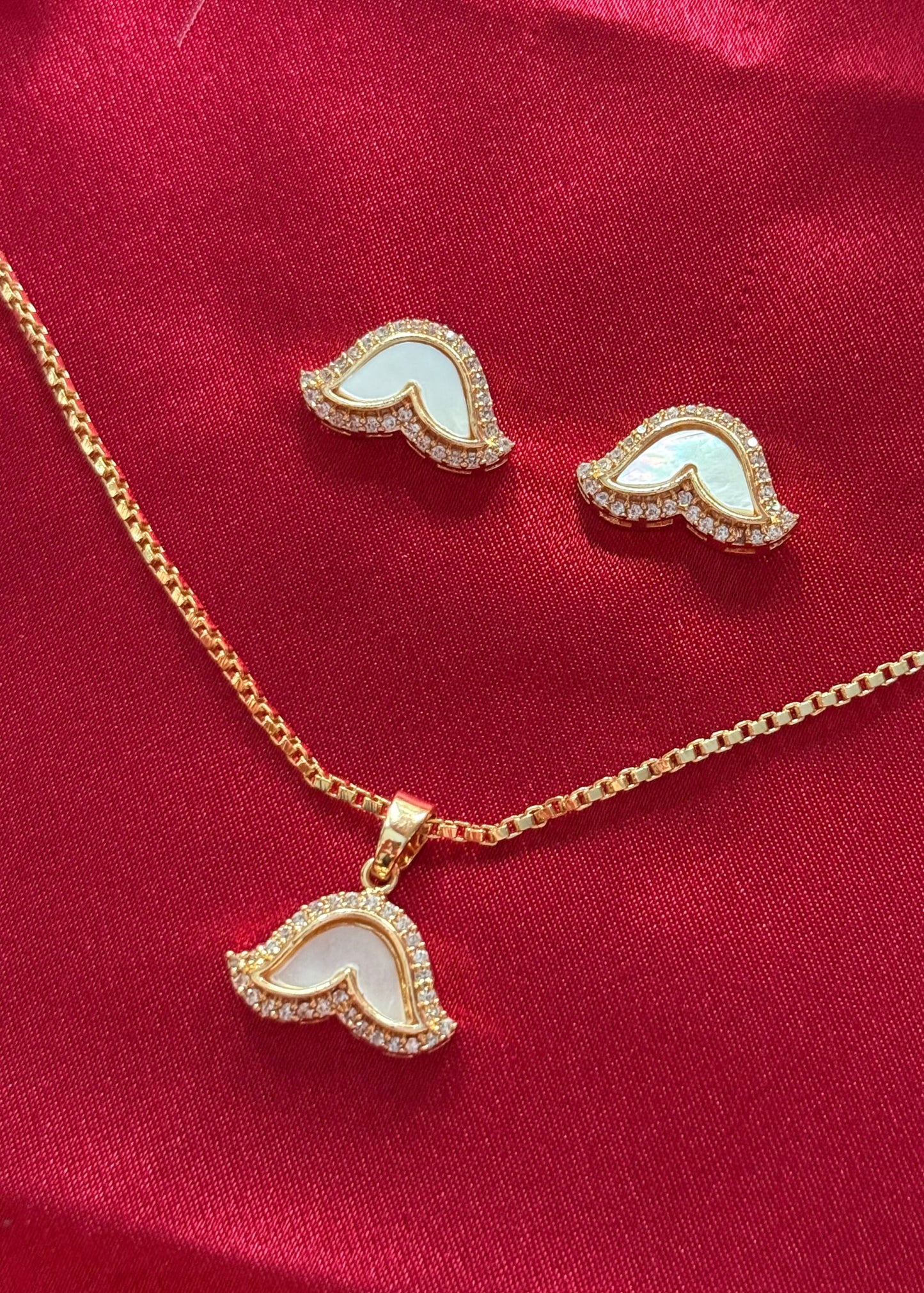 Ivy Glow Pendent Set