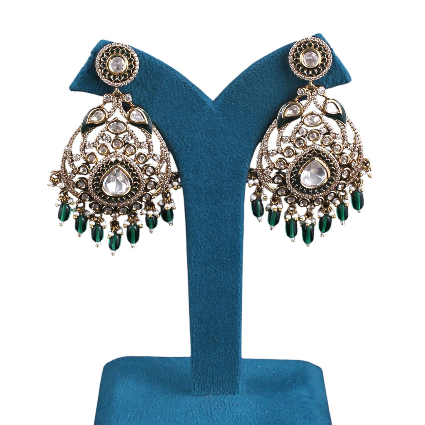 Victorian Meena Dangler Earrings