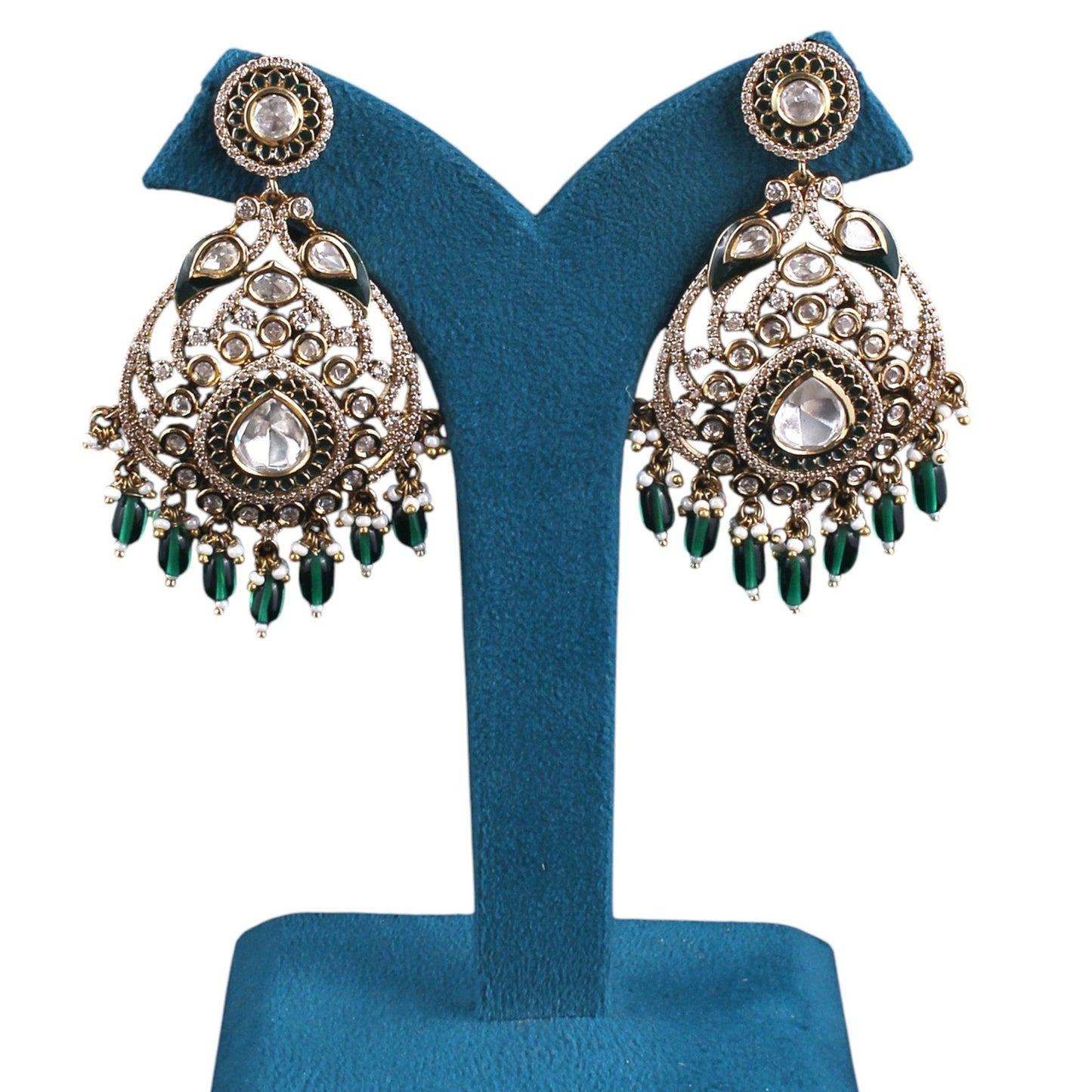 Victorian Meena Dangler Earrings