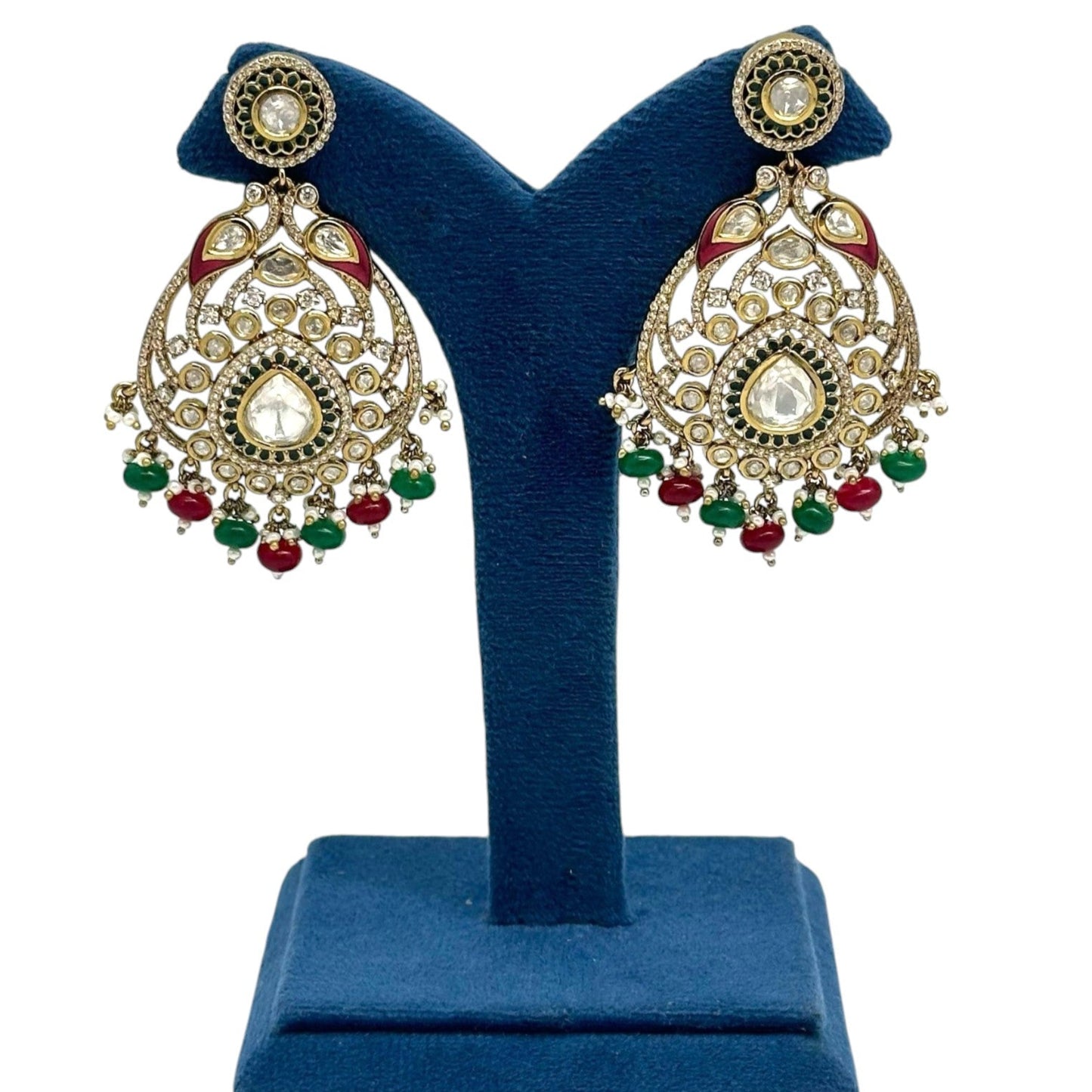 Victorian Meena Dangler Earrings