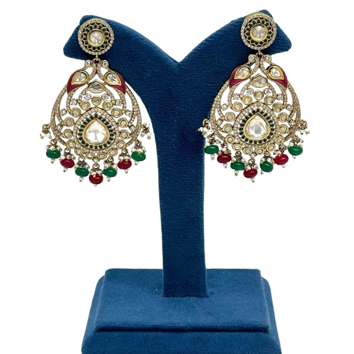 Victorian Meena Dangler Earrings