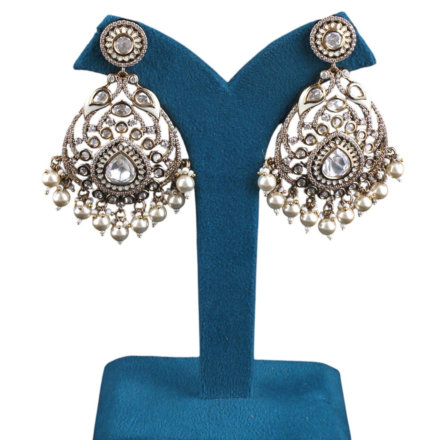 Victorian Meena Dangler Earrings