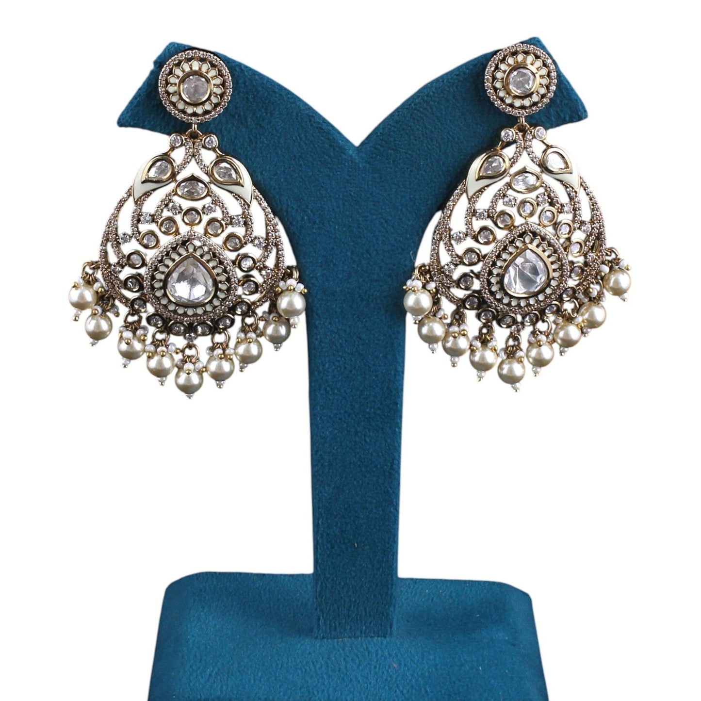 Victorian Meena Dangler Earrings