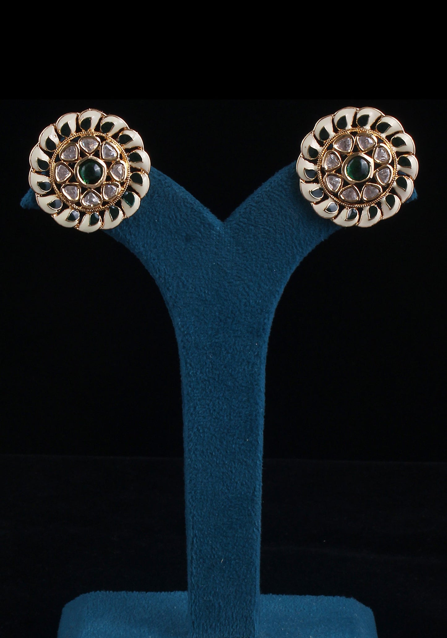 Meenakari Fused Studs