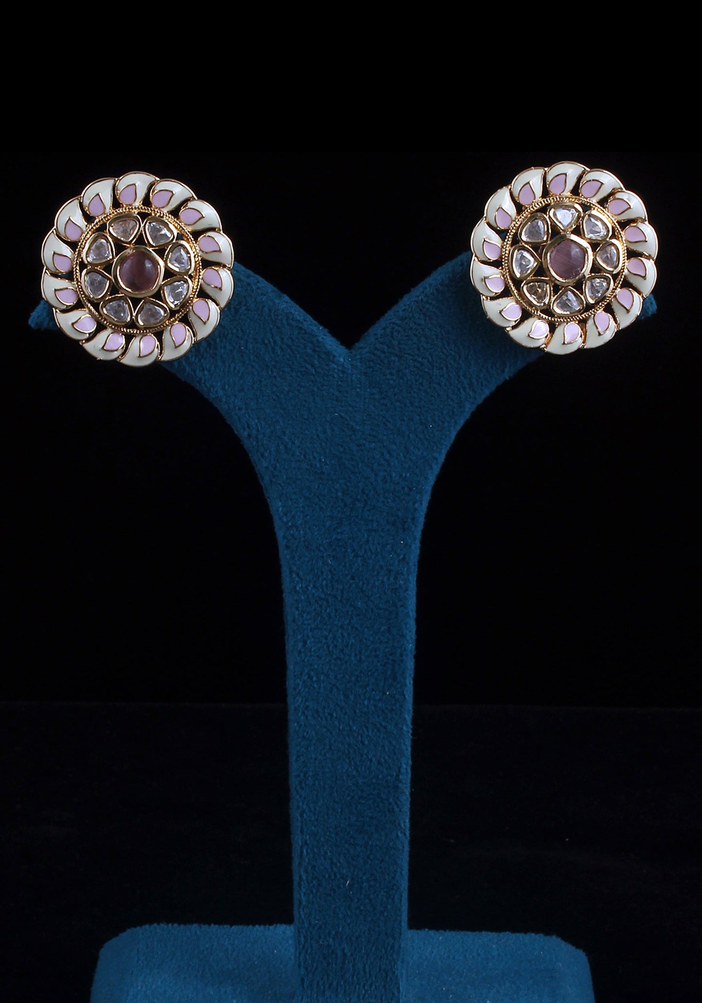 Meenakari Fused Studs