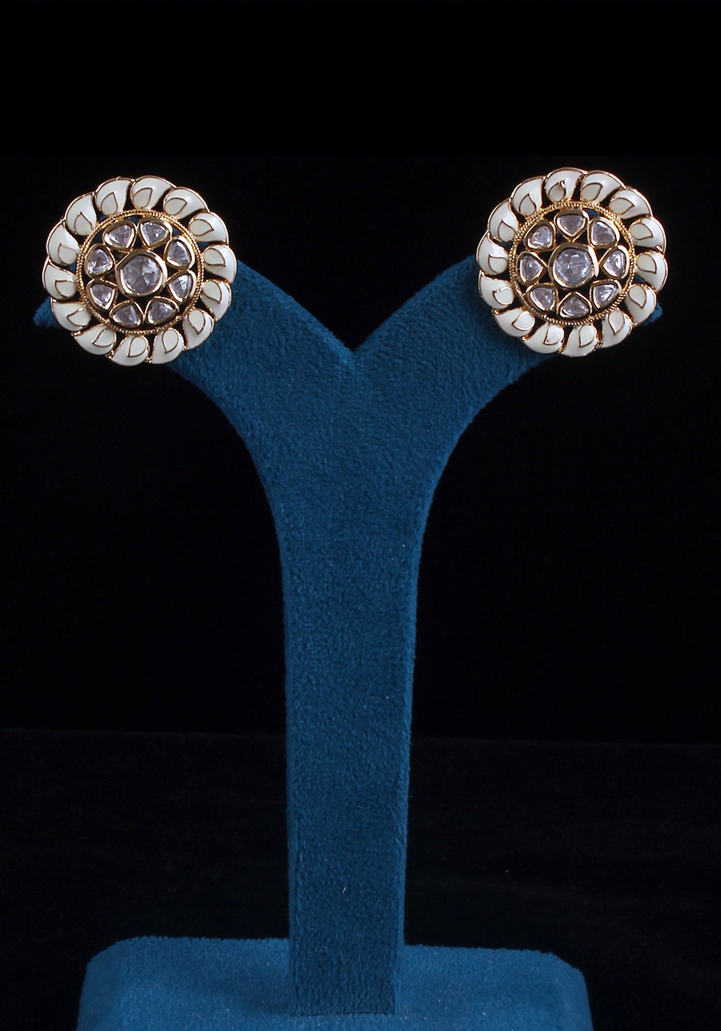 Meenakari Fused Studs