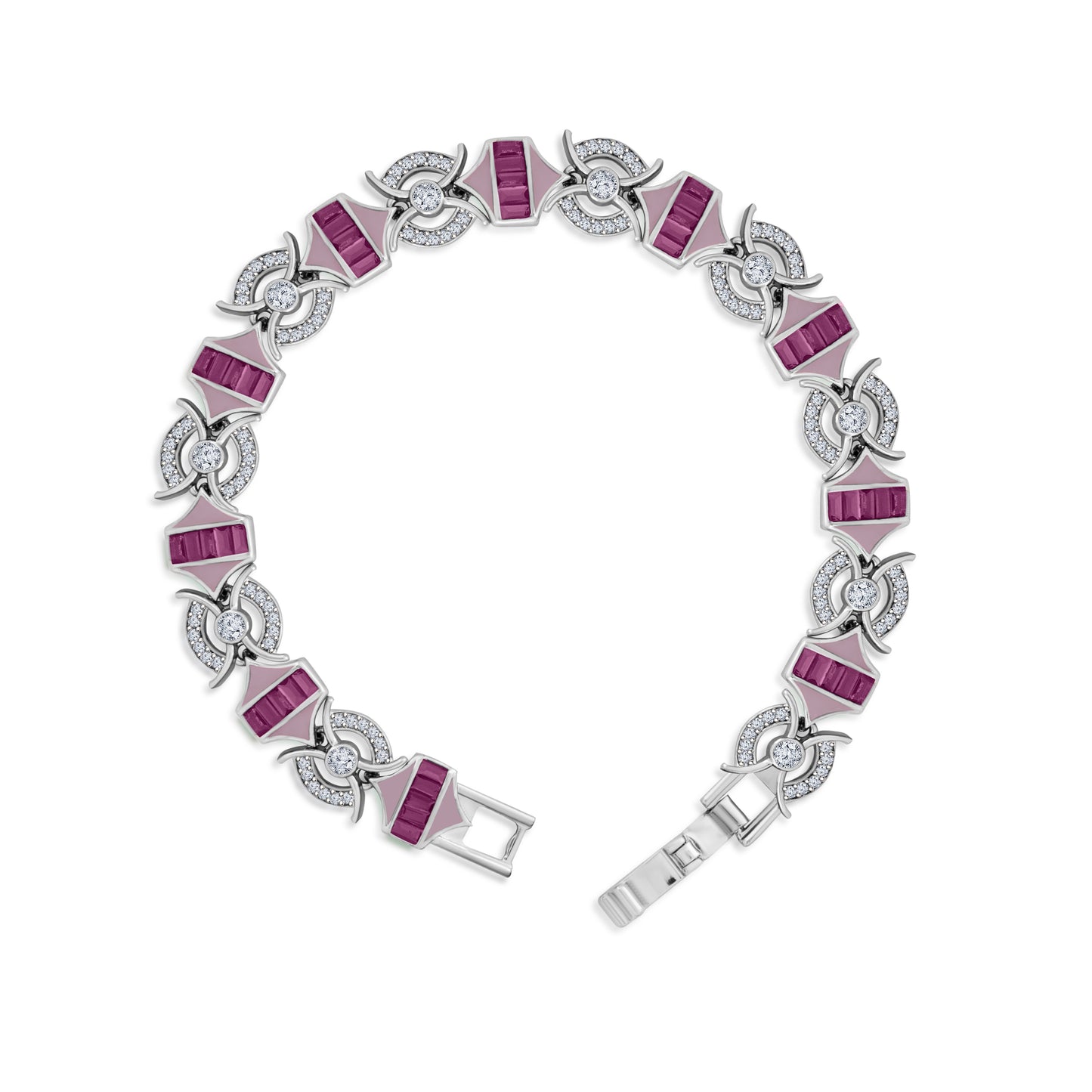 Zyra Silver Luxe Bracelet