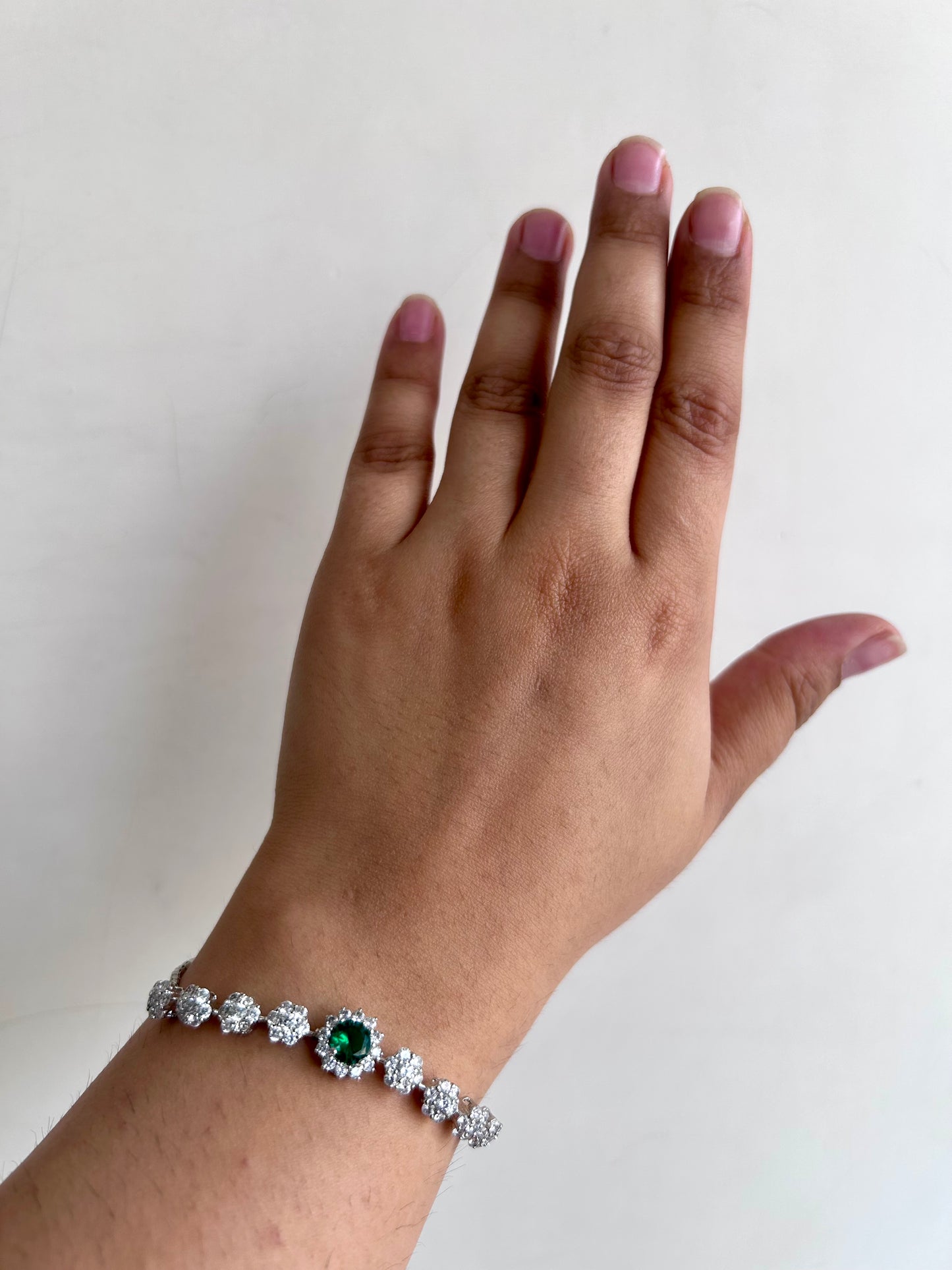 Zenia diamond studded bracelet