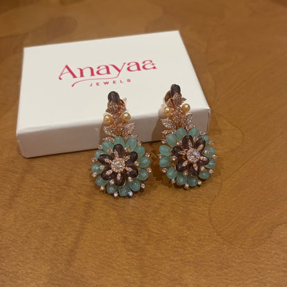 Crystal Bloom Earrings