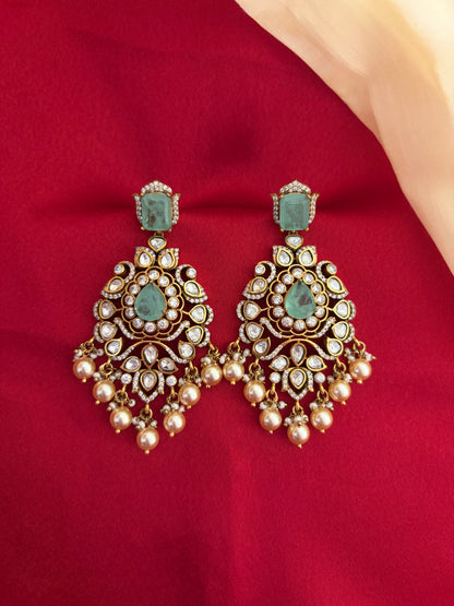 Reema Aqua Earrings