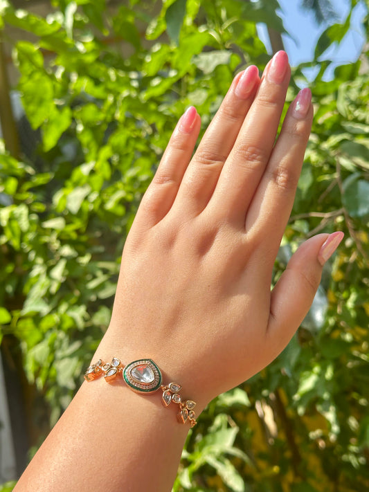 Golden Petal Bracelet