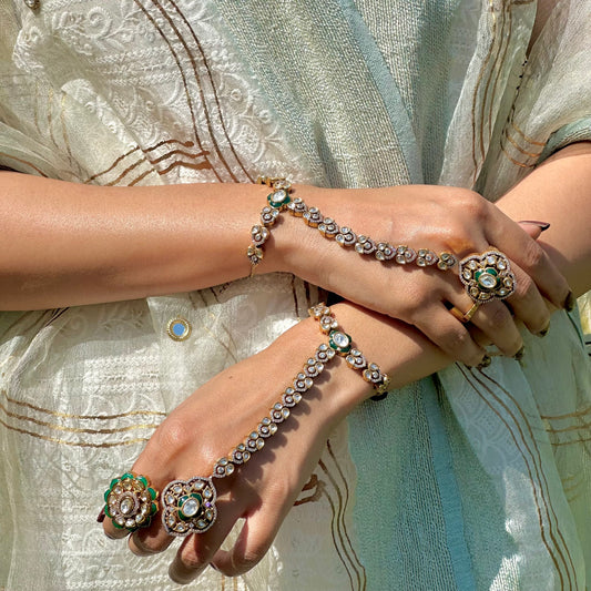 Shahi Polki Hathpans