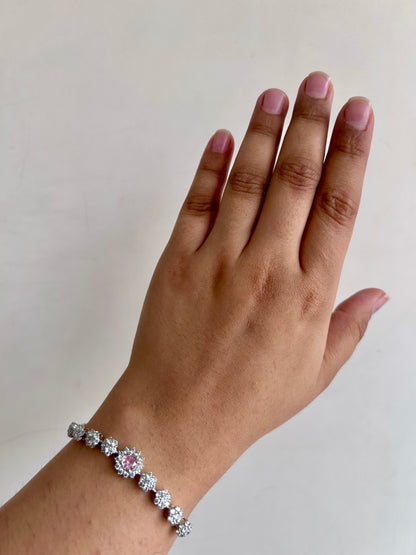 Zenia diamond studded bracelet