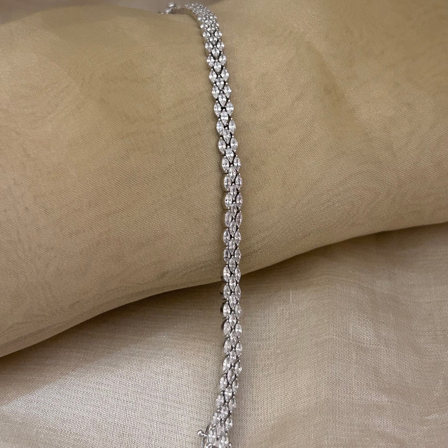 Aria Tennis Bracelet