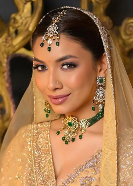 Naaz Emerald Choker set